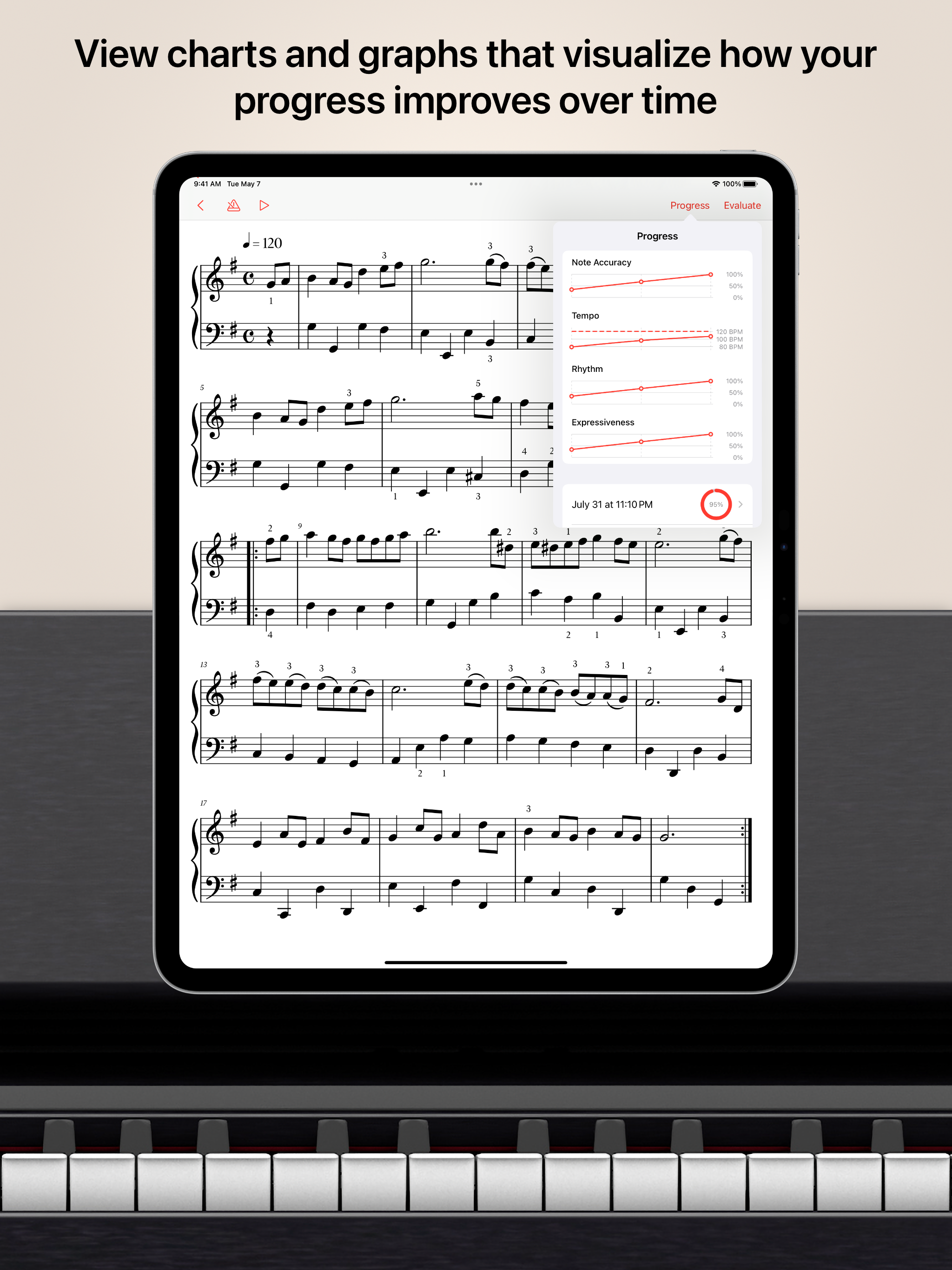 Media Hanon Pro untuk iPhone, iPad, dan Mac - Teknik dan latihan piano untuk era digital 7