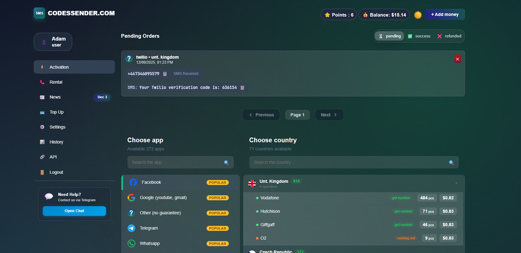 Codessender gallery image