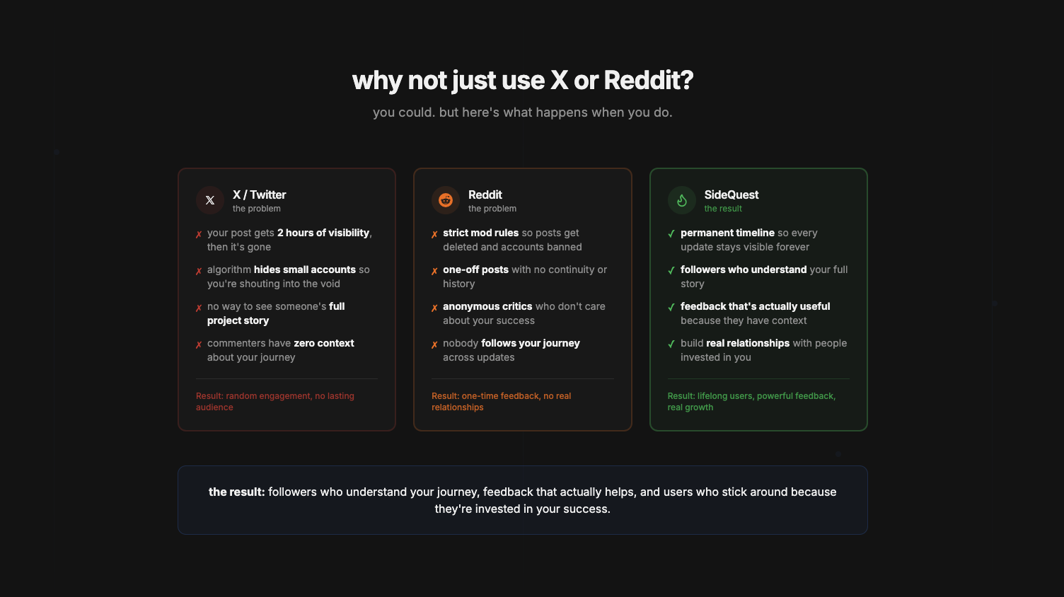 SideQuest - Screenshot 4 showing product features and functionality