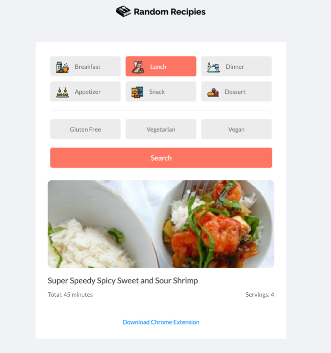 Random Recipe gallery image