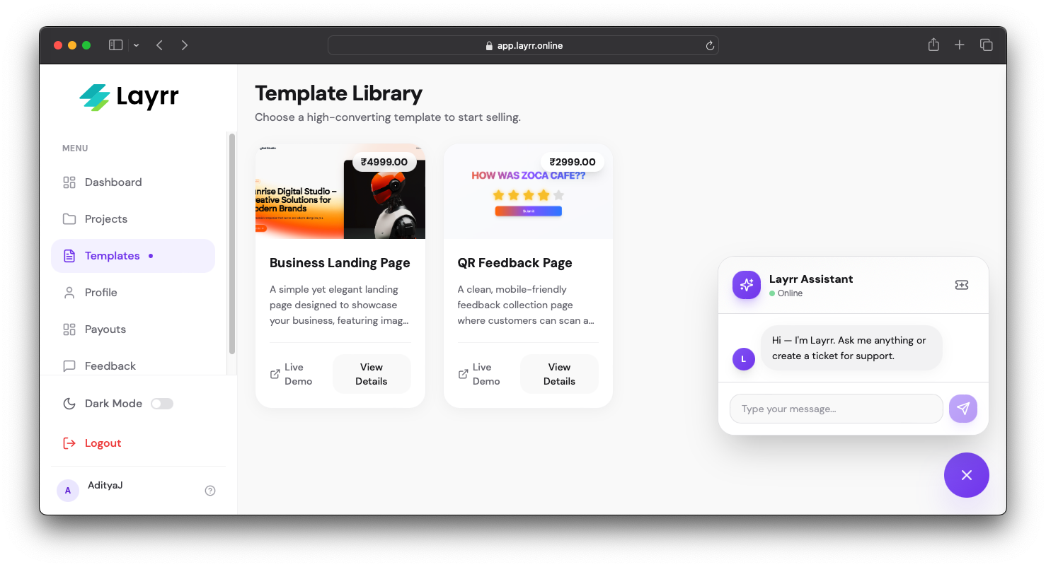 LayrrPlatform gallery image