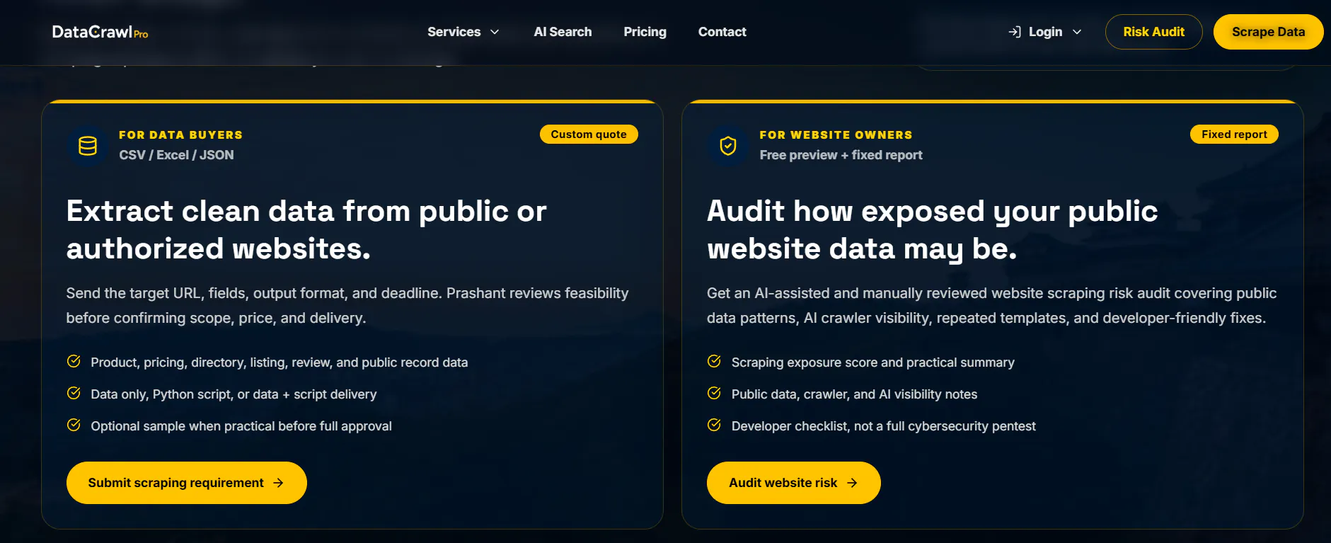 DataCrawlPro 截图 2