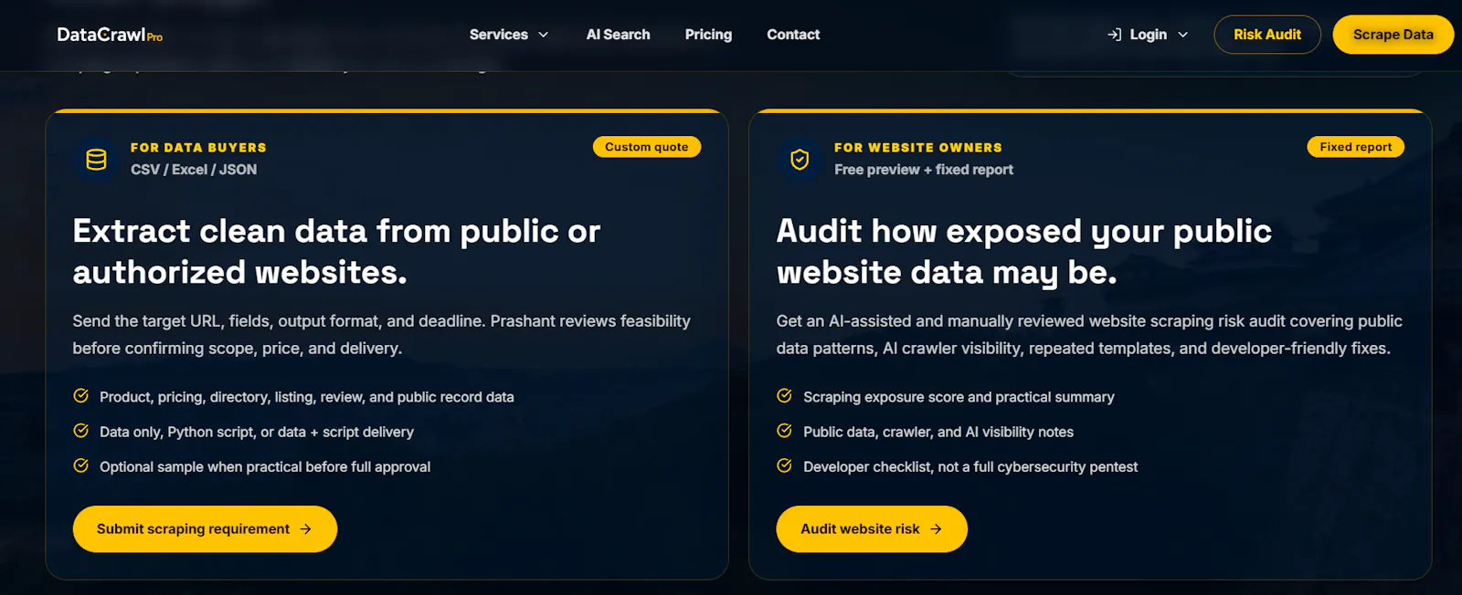 DataCrawlPro screenshot 2