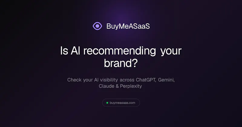 BuyMeASaaS screenshot 2