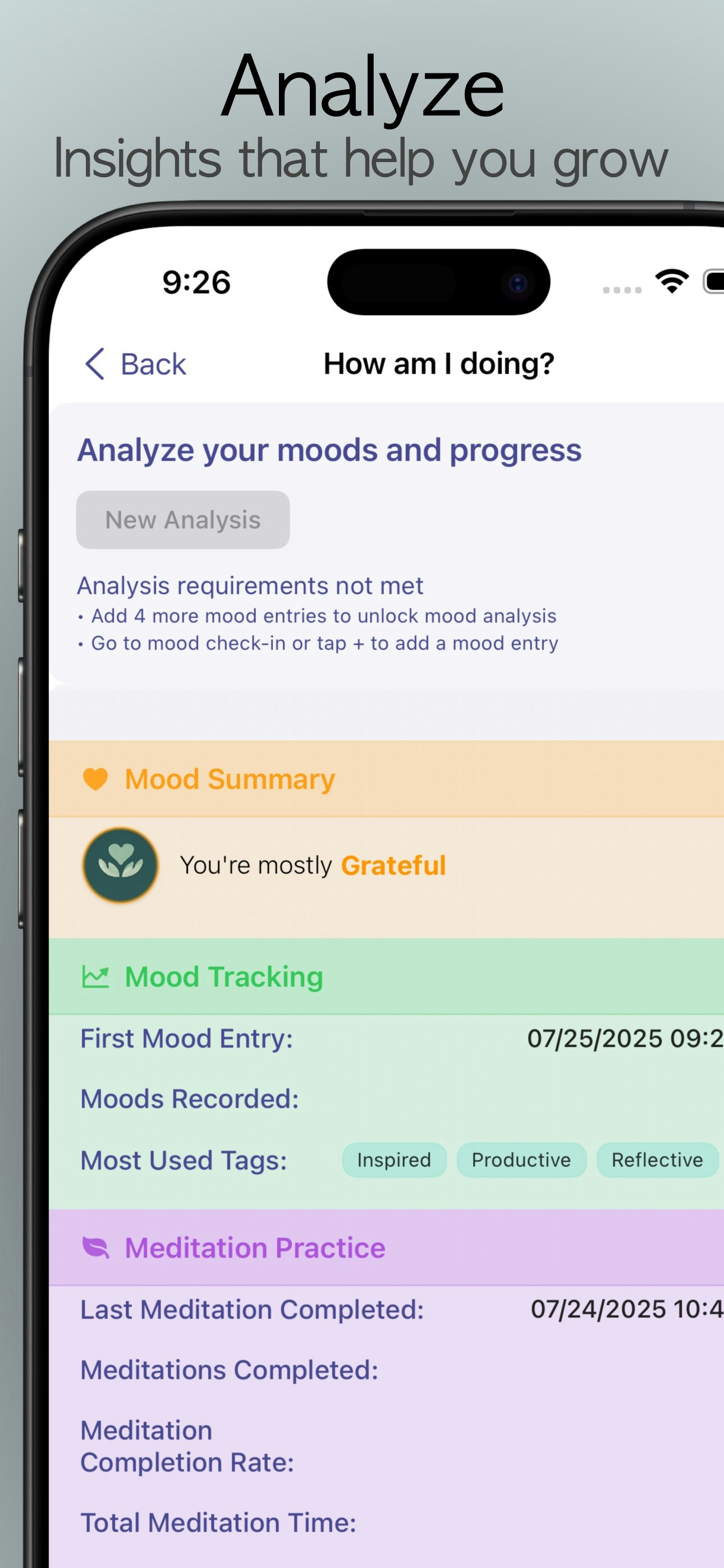 Moodra Wellness App for IOS gallery image