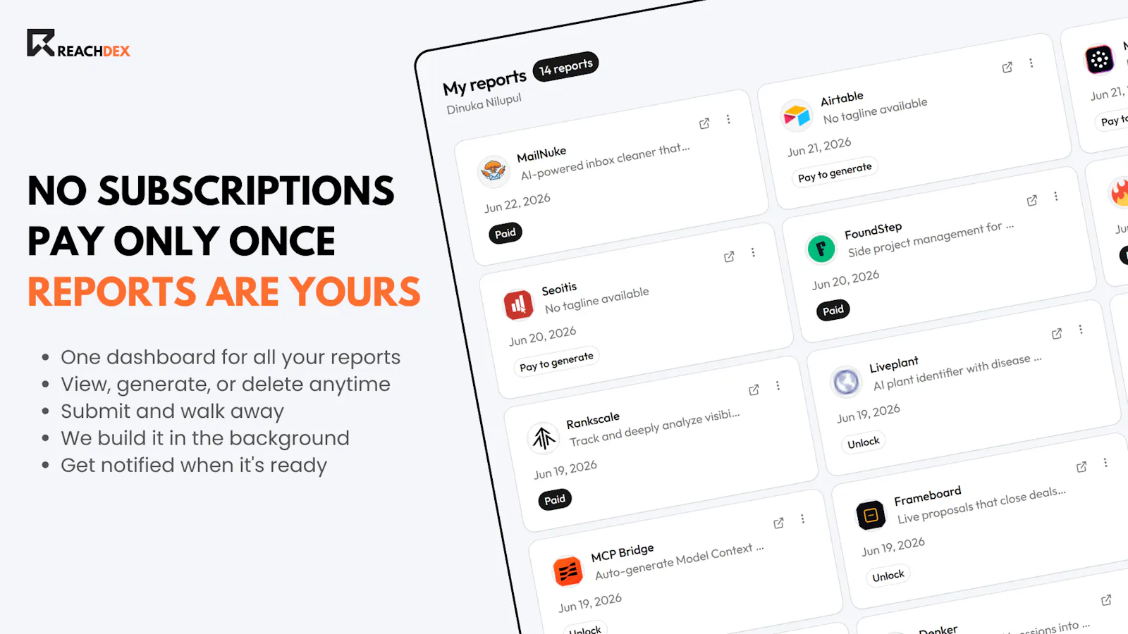ReachDex screenshot 5