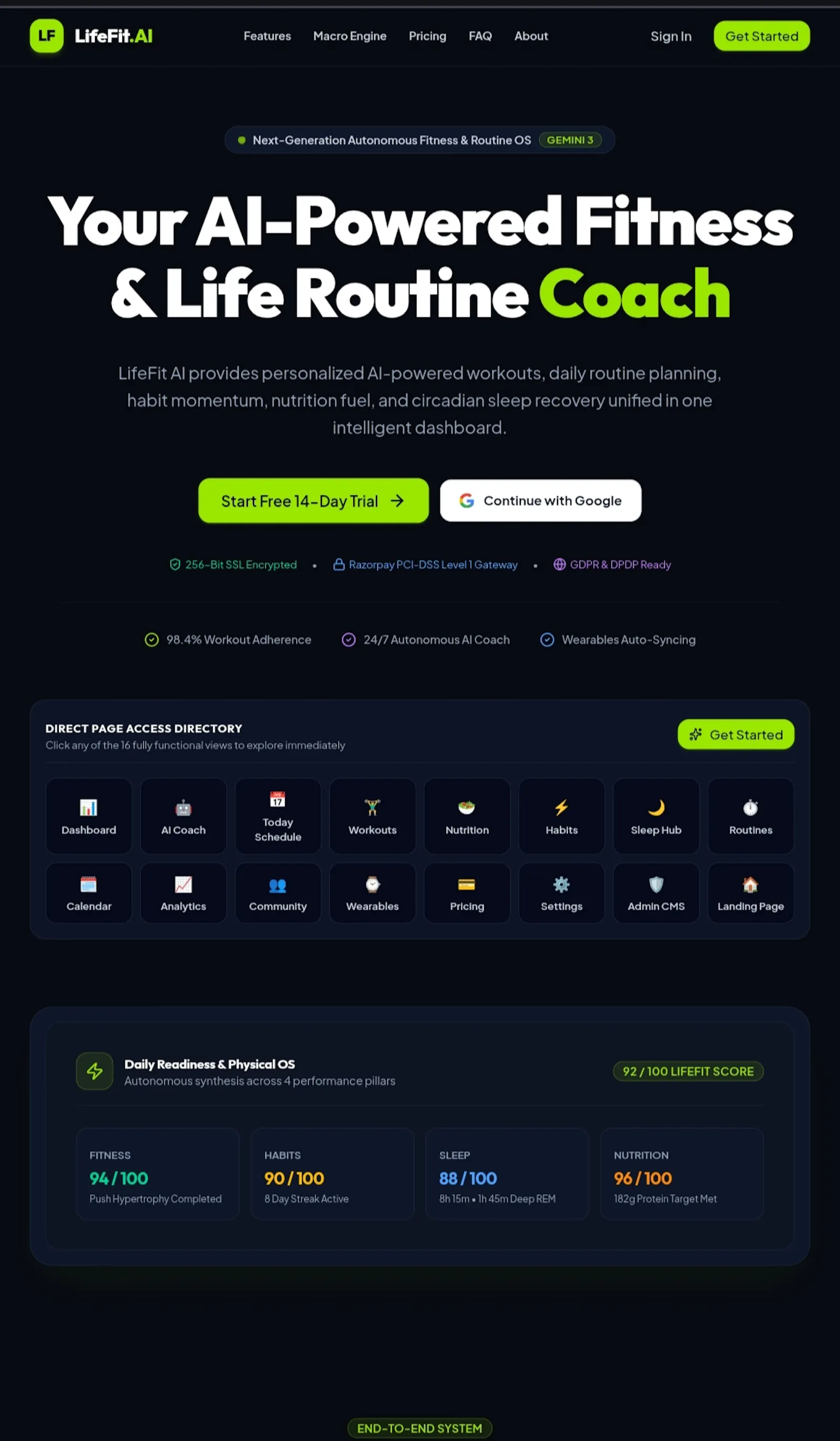 Lifefit AI  screenshot 2