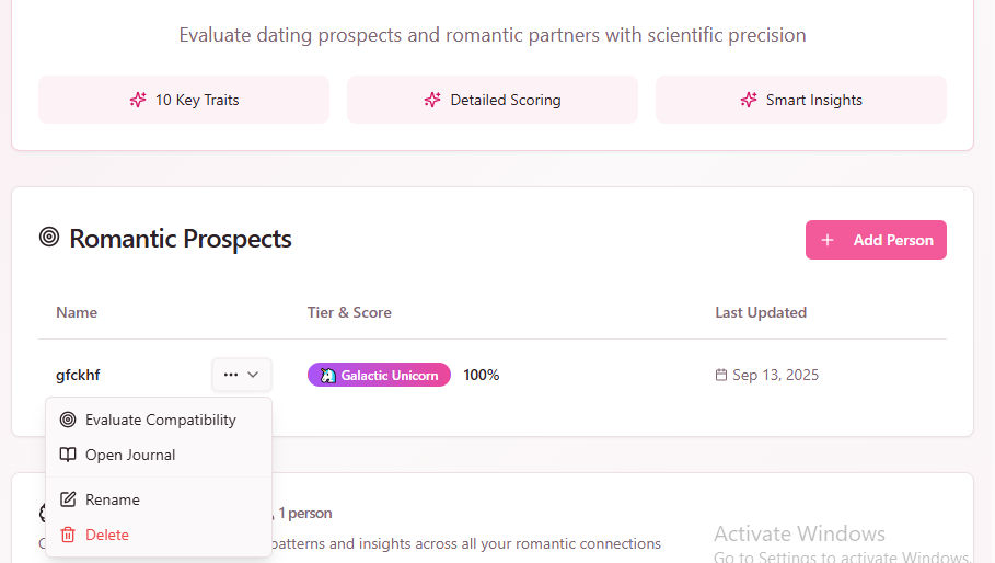 LuvLoqiq - Relationship pattern recognition & self-discovery tool media 4