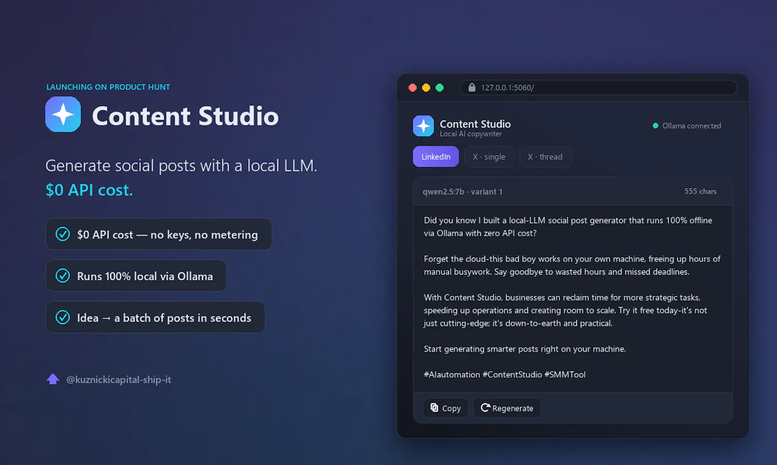Content Studio screenshot 4