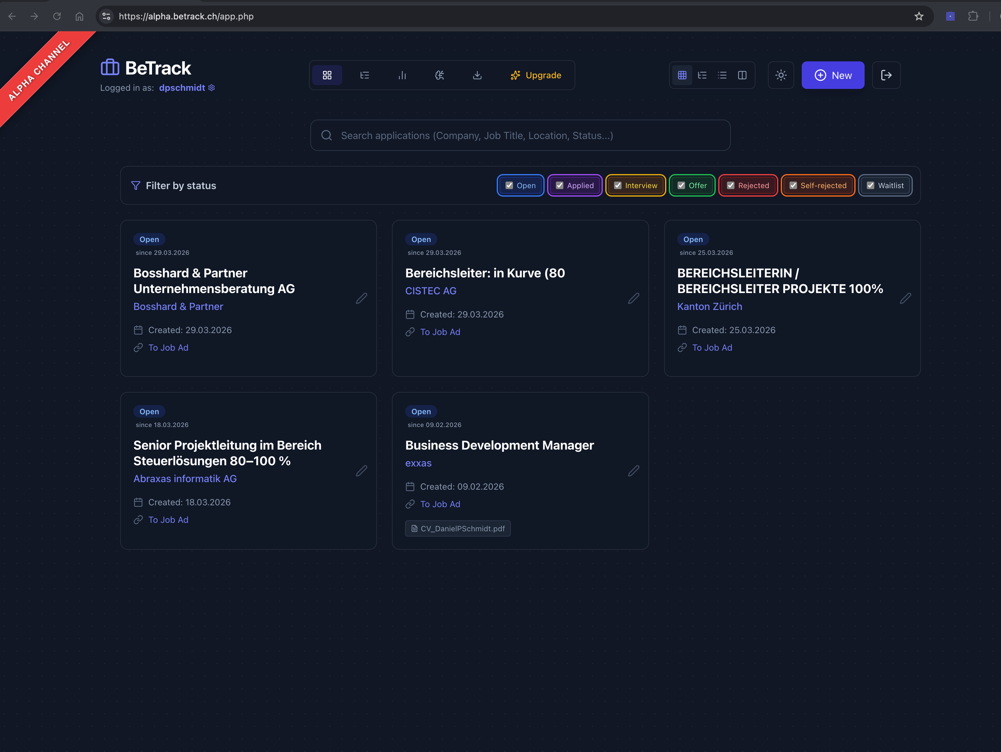 BeTrack gallery image