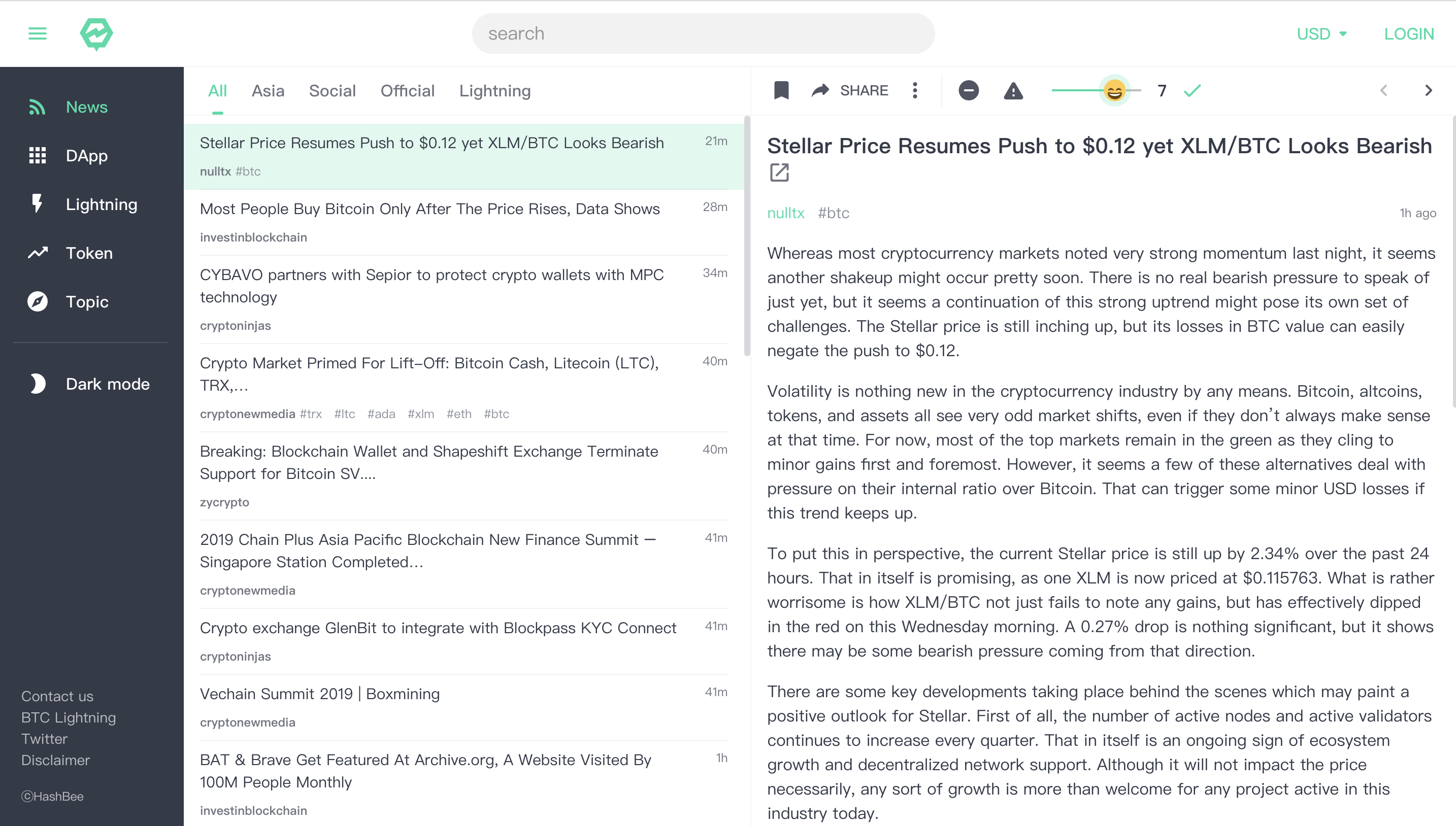 HashBee.io gallery image