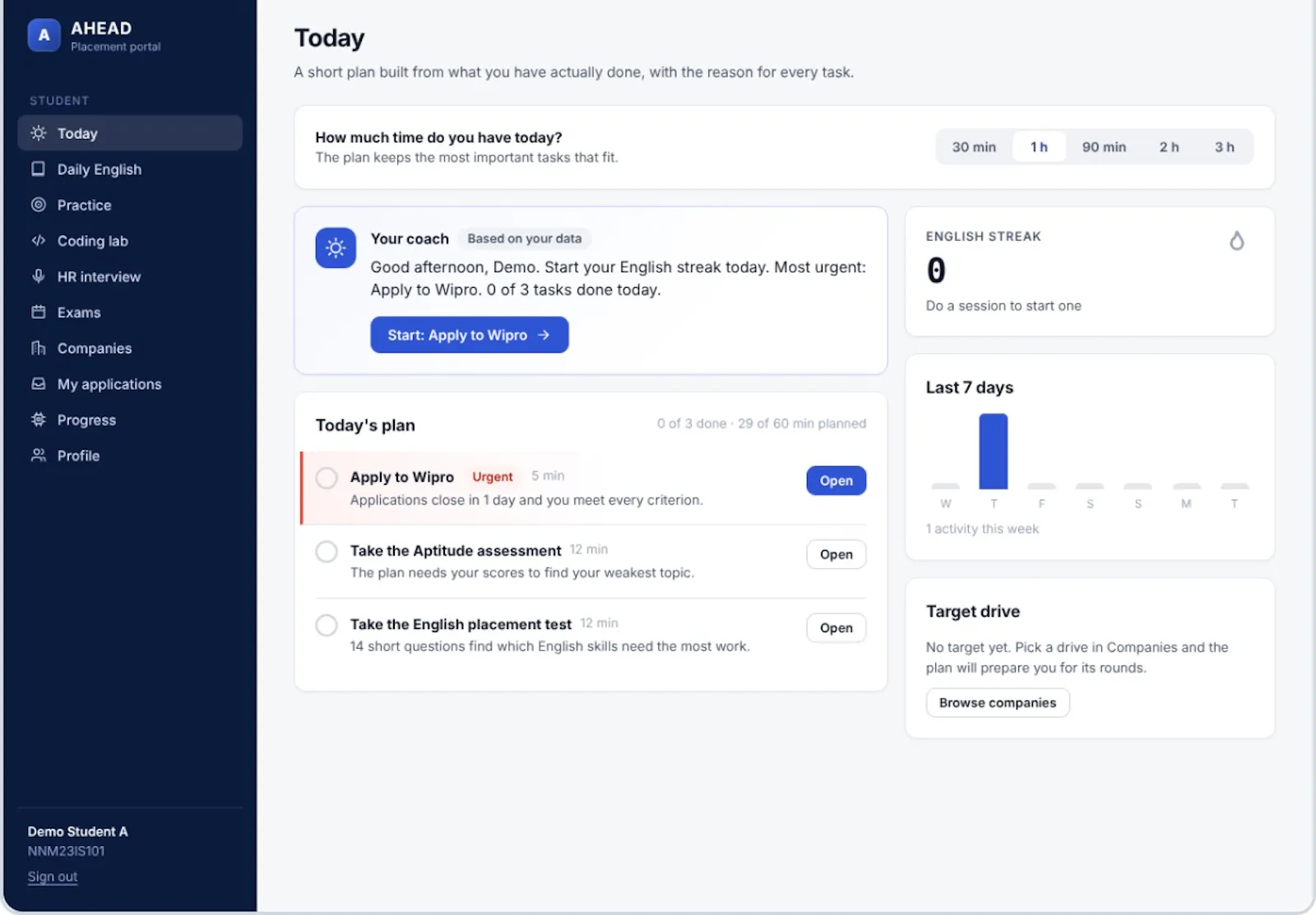 AHEAD screenshot 1