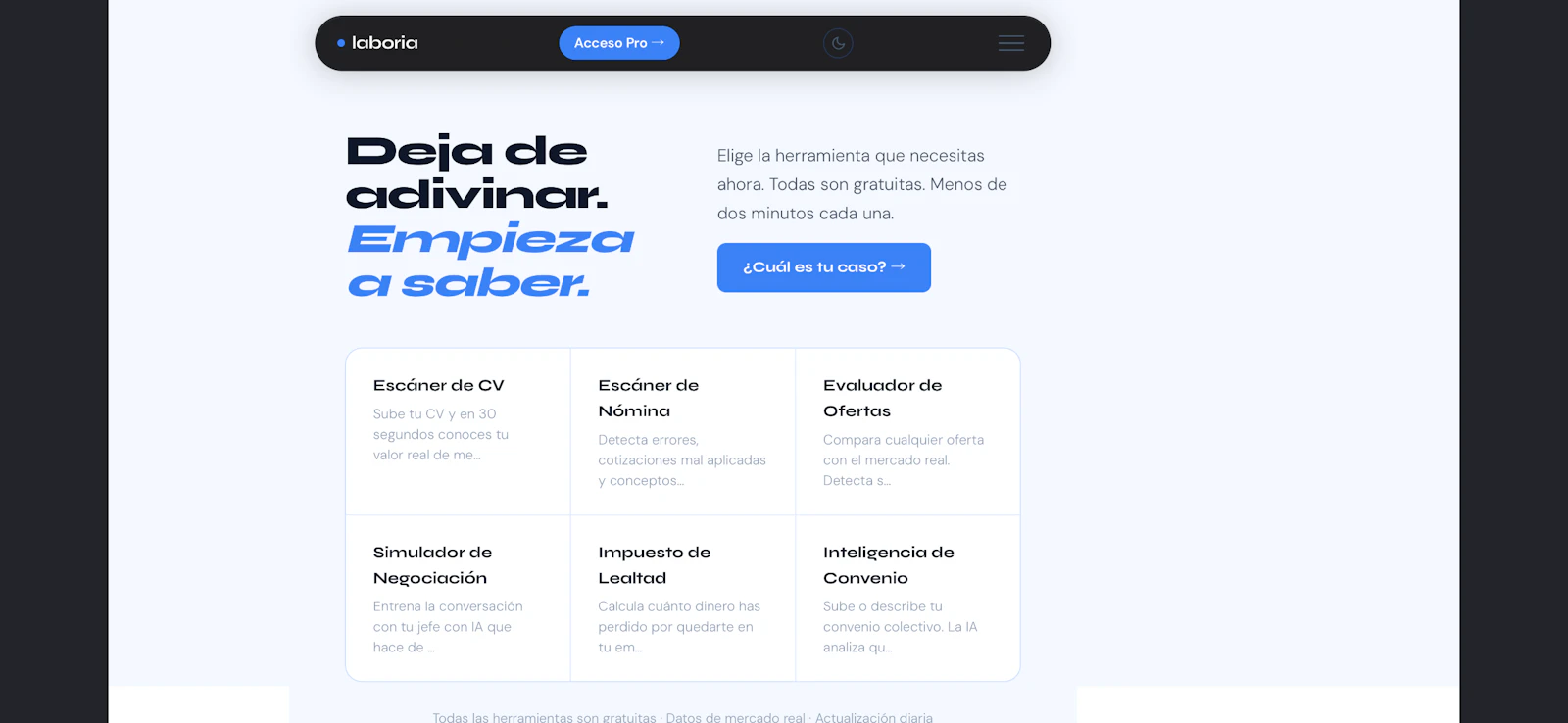 LaborIA screenshot 2
