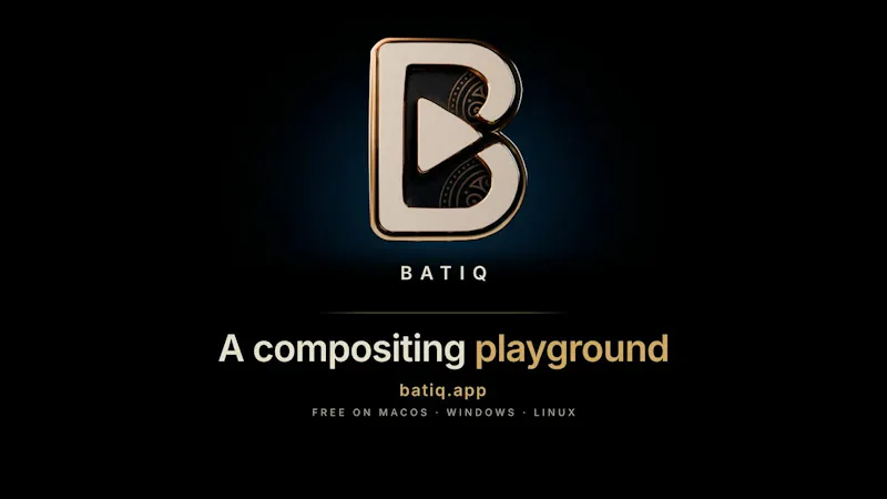 BATIQ screenshot 1 (video preview)