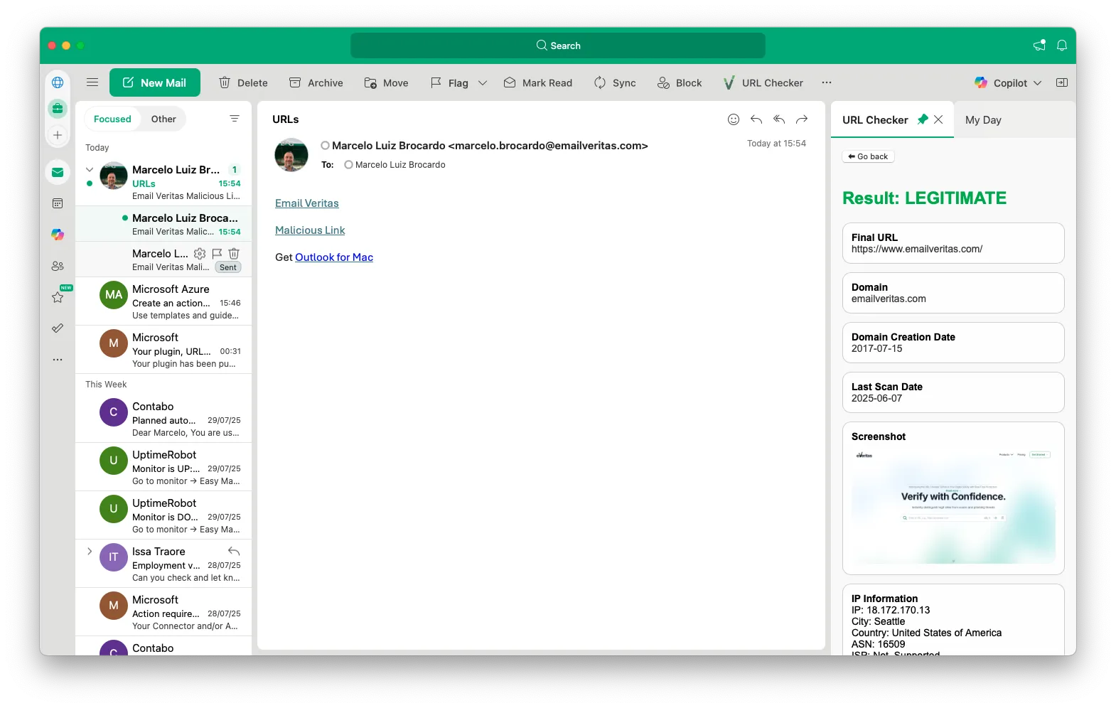 Média Vérificateur d'URL - Vérificateur d'URL qui analyse les liens instantanément avant de cliquer 2