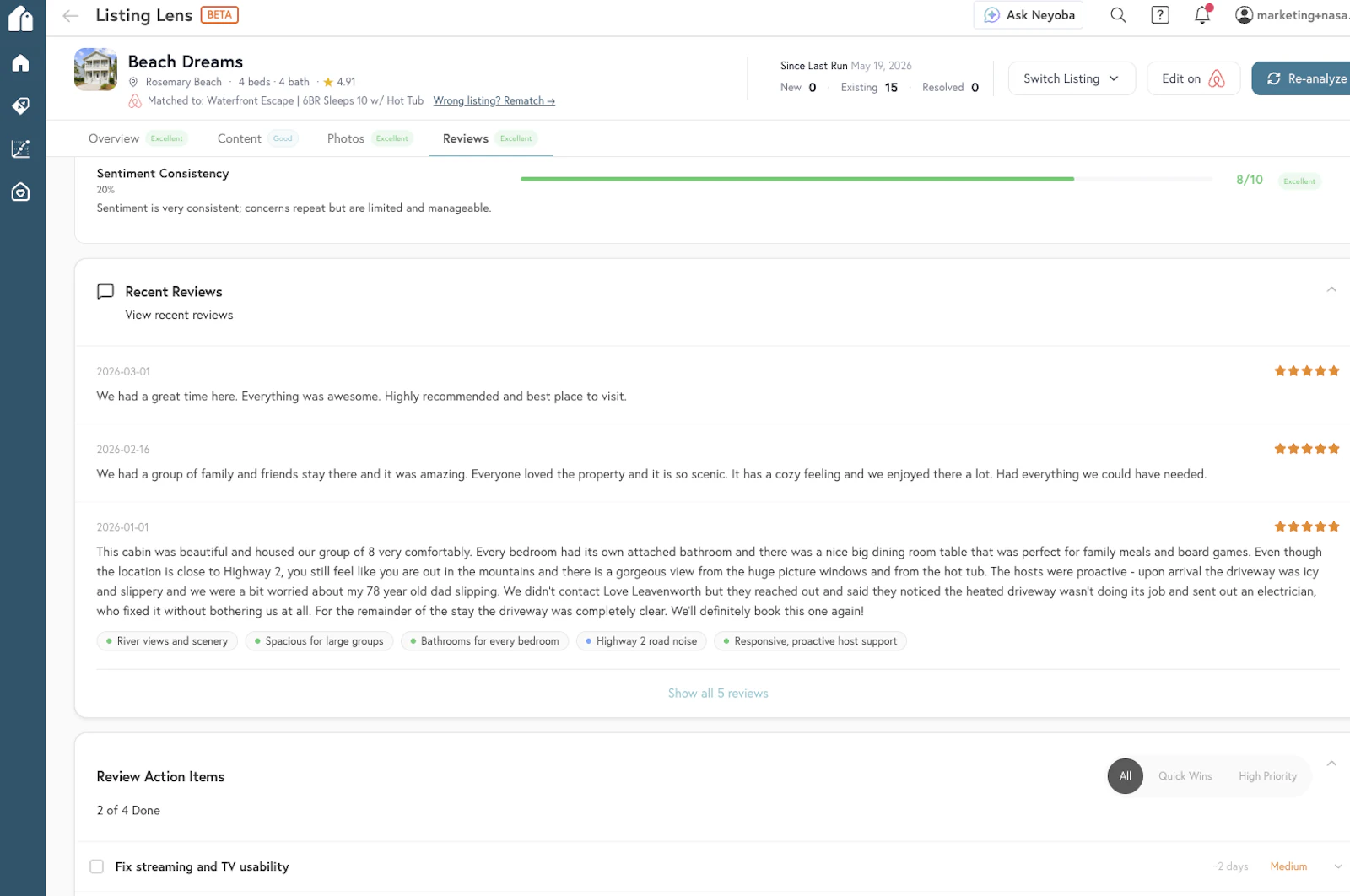 Listing Lens screenshot 3