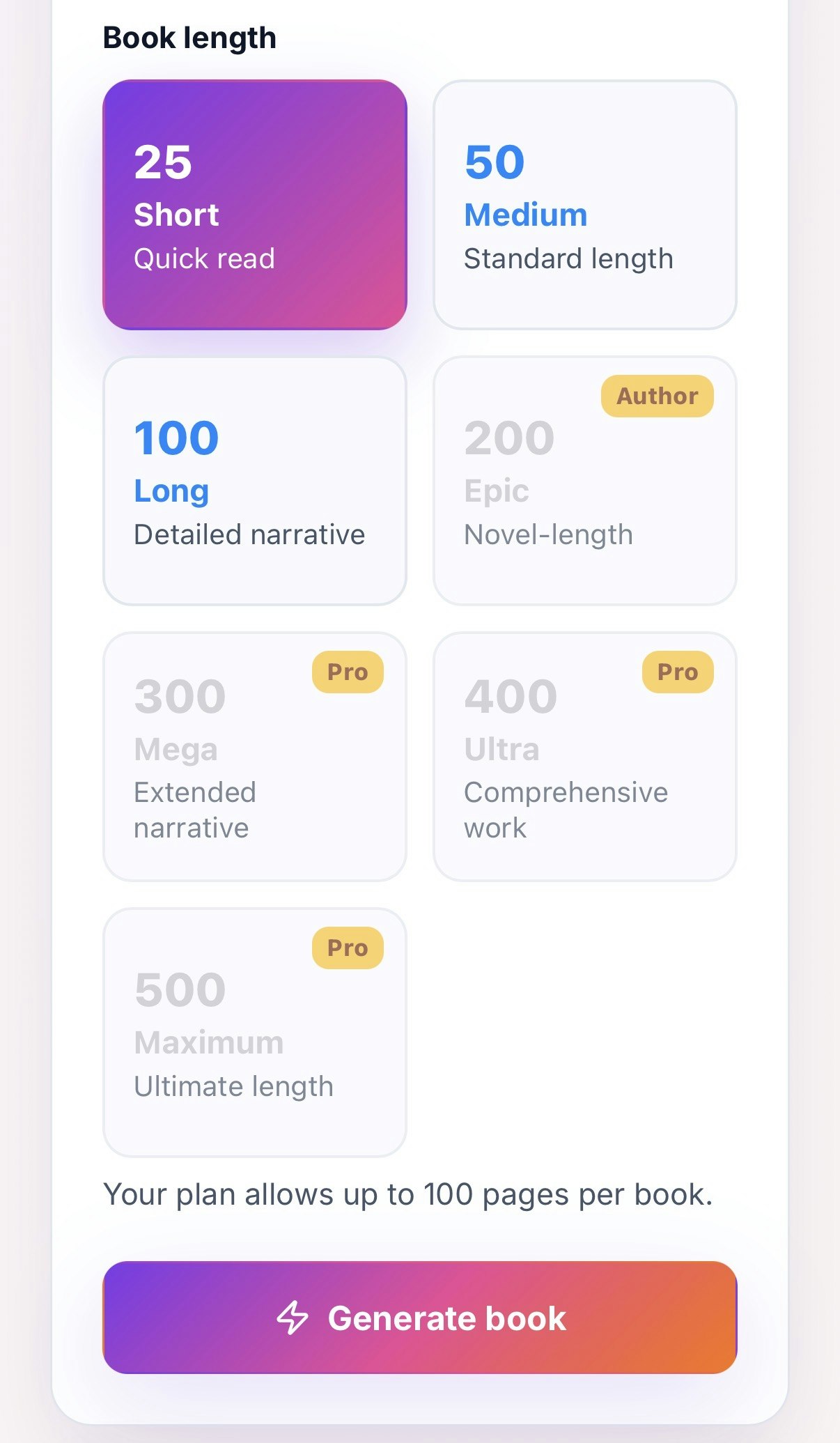 Shakespeare AI - Screenshot 2 showing product features and functionality