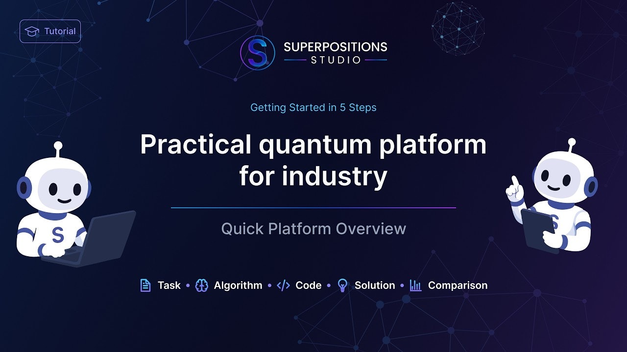 Superpositions Studio — Quantum platform gallery image