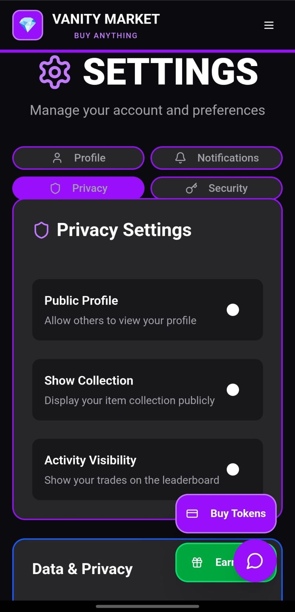 Vanity Market gallery image