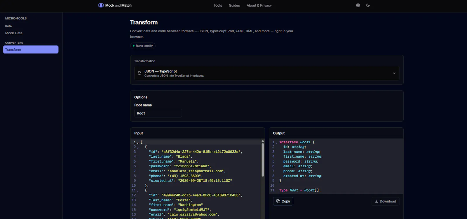 Mock and Match screenshot 3