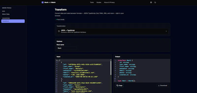 Mock and Match screenshot 3