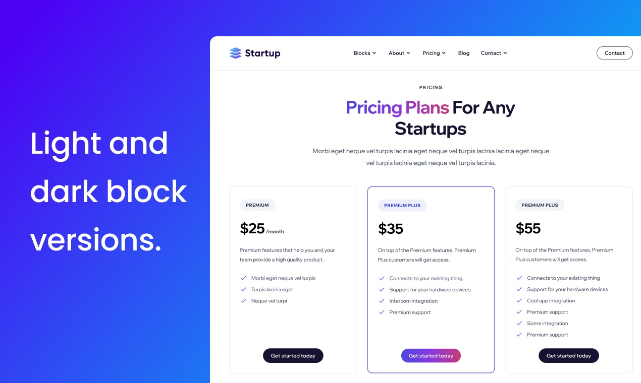 Startup Theme Theme - Пылающая быстрая тема Хьюго для бизнеса медиа 3