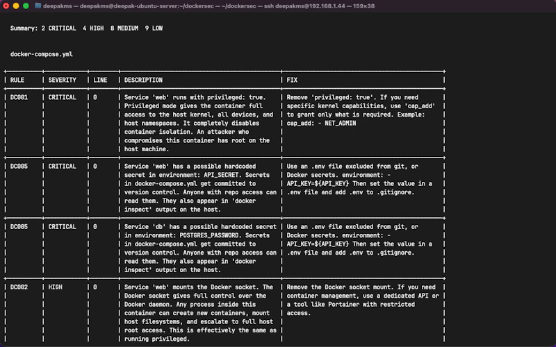 dockersec screenshot 6