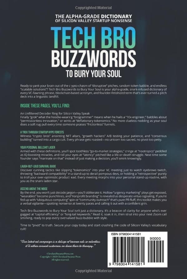 Media Tech bro buzzwords untuk menguburkan jiwa anda - Kamus Grade Alpha Silicon Valley Startup Nonsense 3