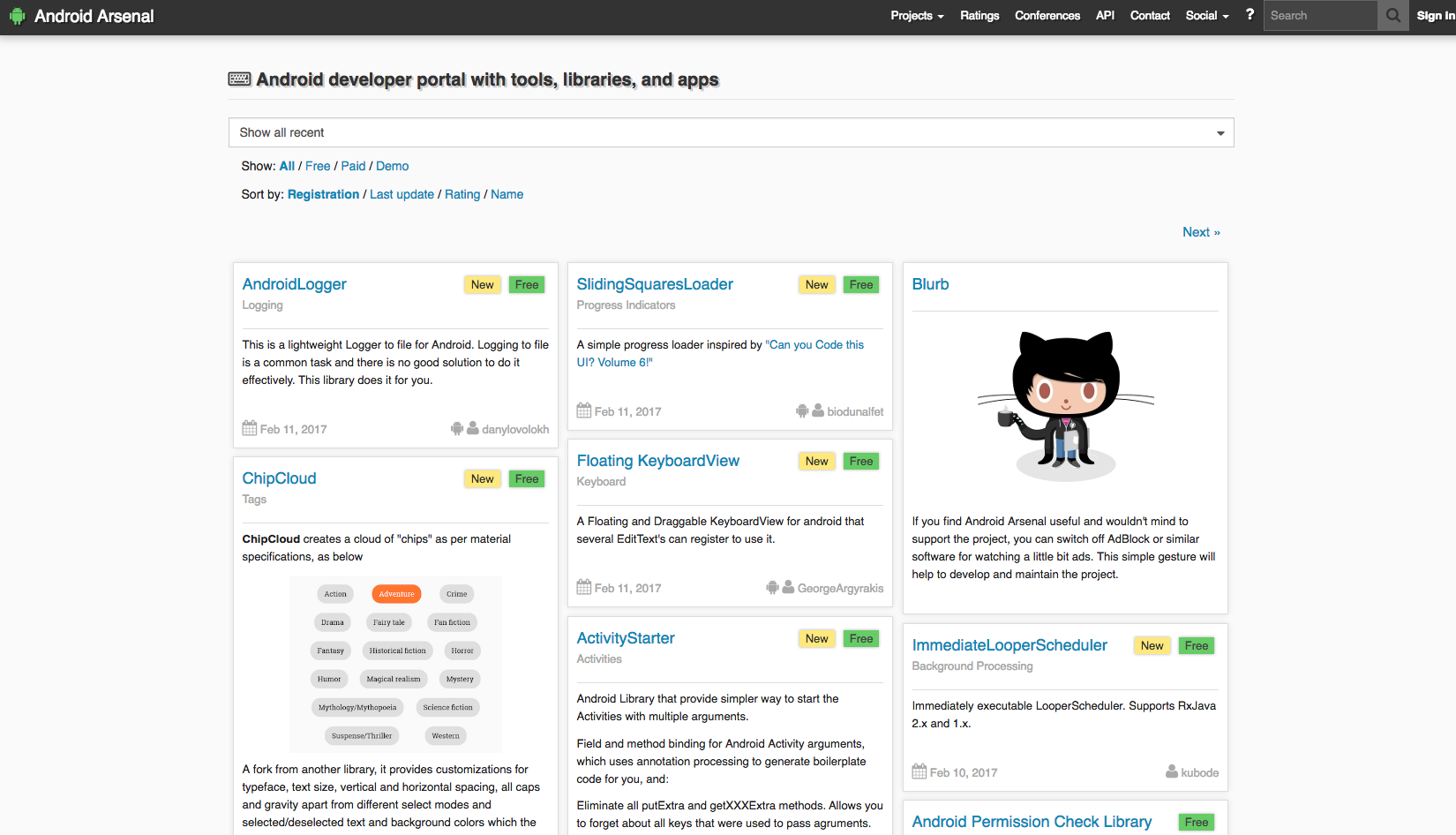 Android Arsenal gallery image