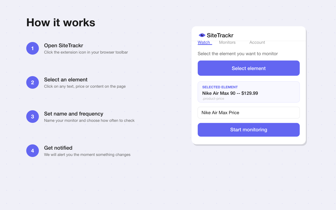 SiteTrackr gallery image