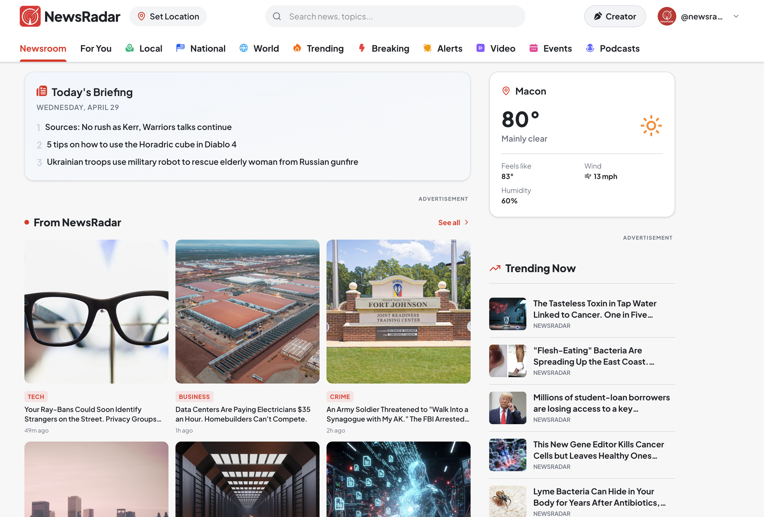 NewsRadar gallery image
