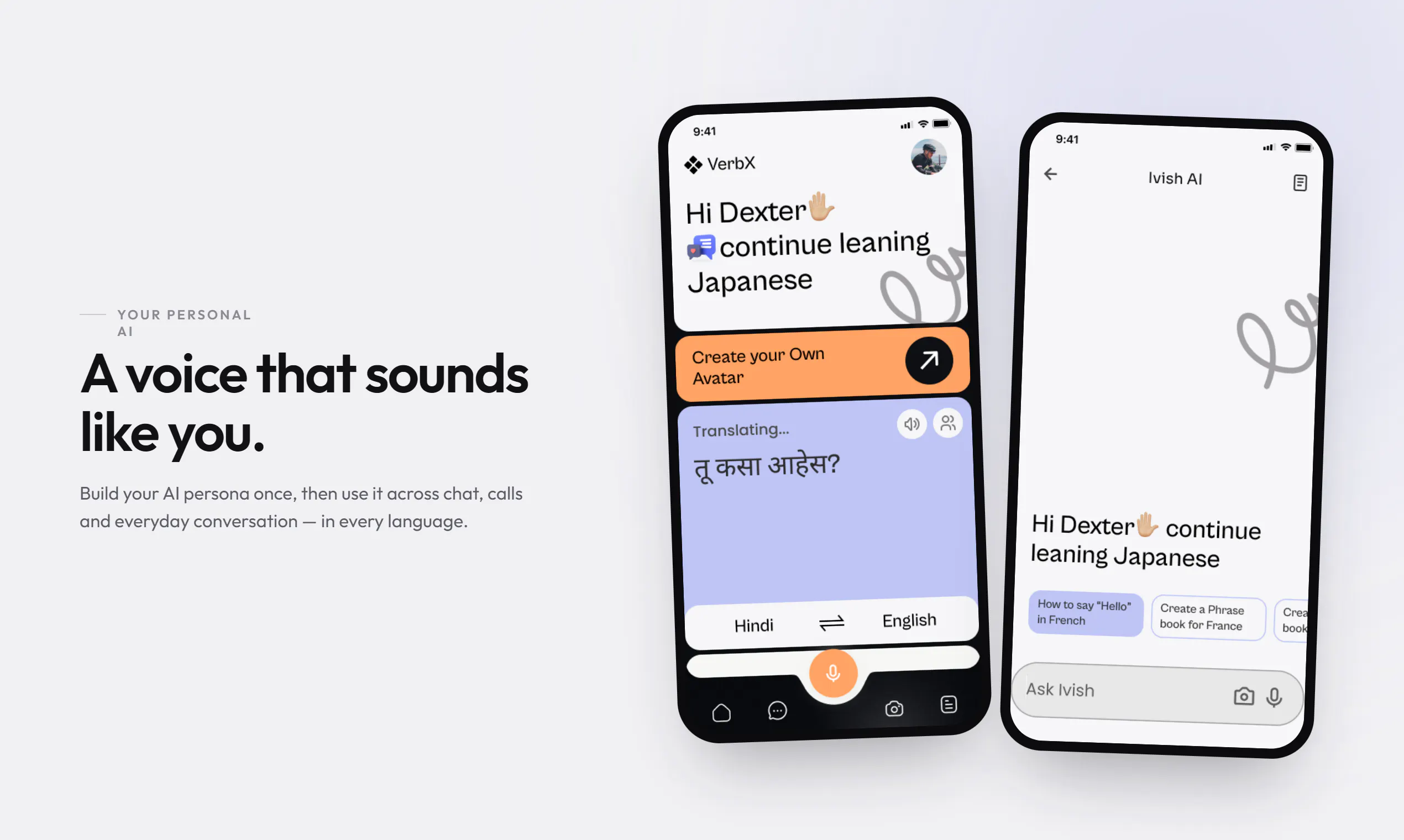 VerbX: AI Translate & Chat gallery image