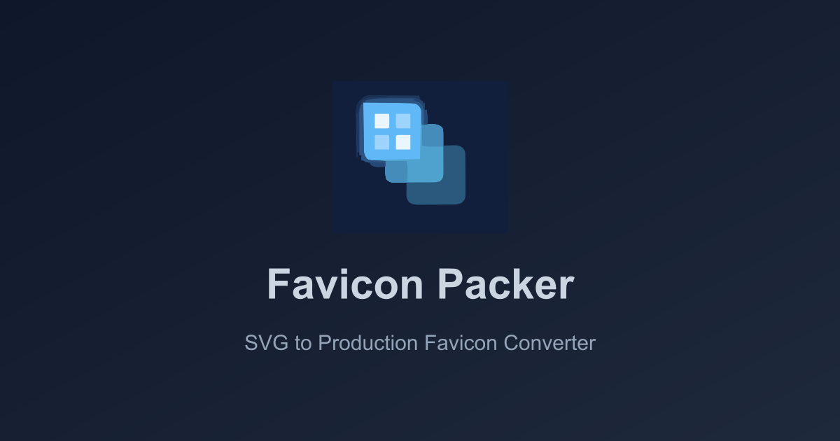 Favicon Packer gallery image