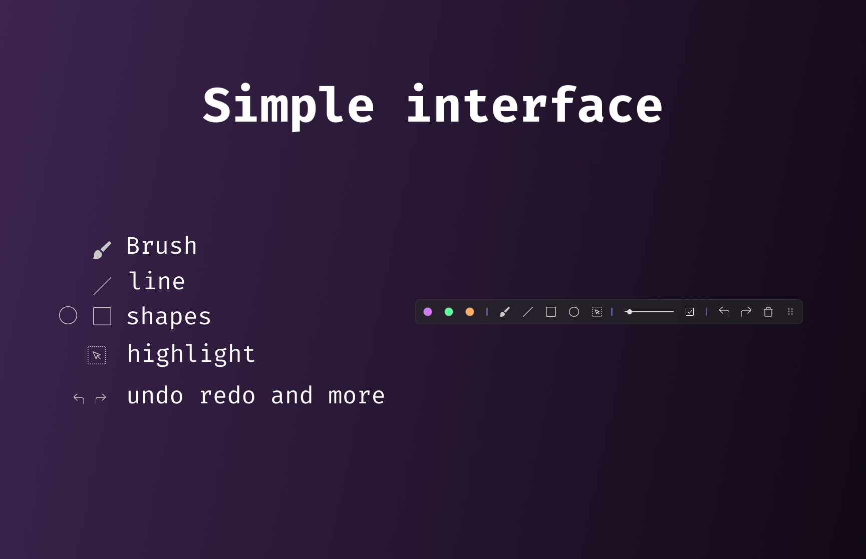 وسائط علق - تطبيق Menubar للرسم على أي تطبيق أو شاشة على MacOS 4