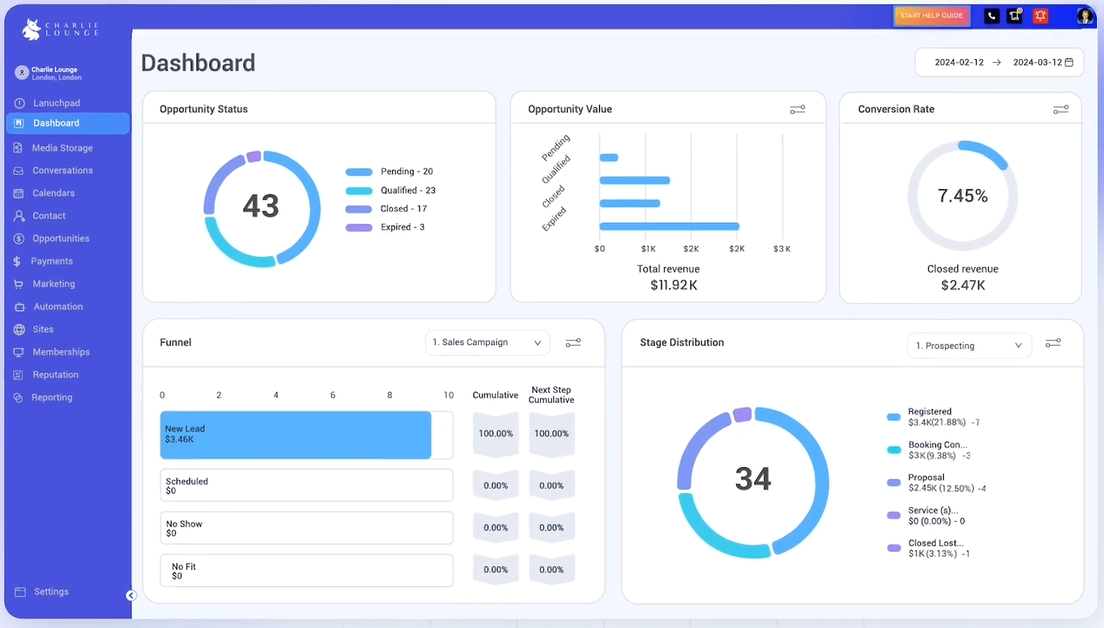 Charlie Lounge gallery image