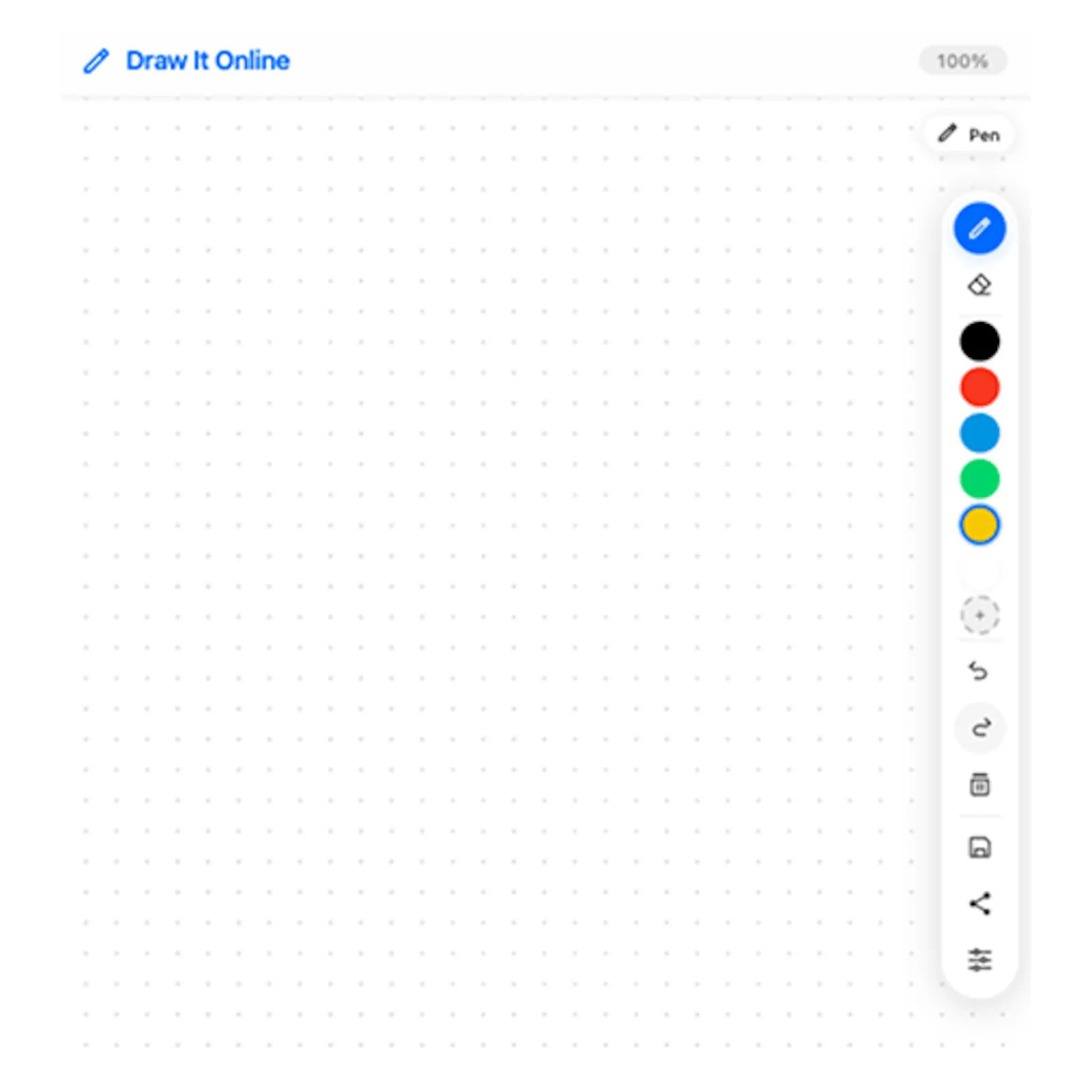 Draw It Online –Browser-Based Sketch App screenshot 1
