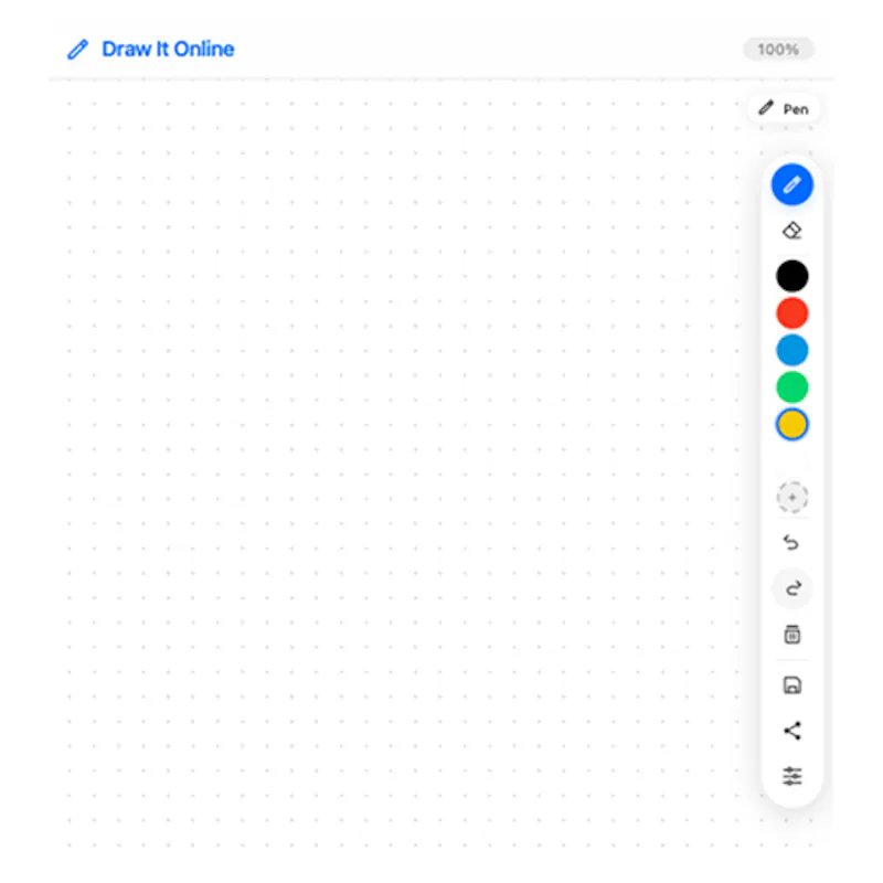 Draw It Online –Browser-Based Sketch App screenshot 1