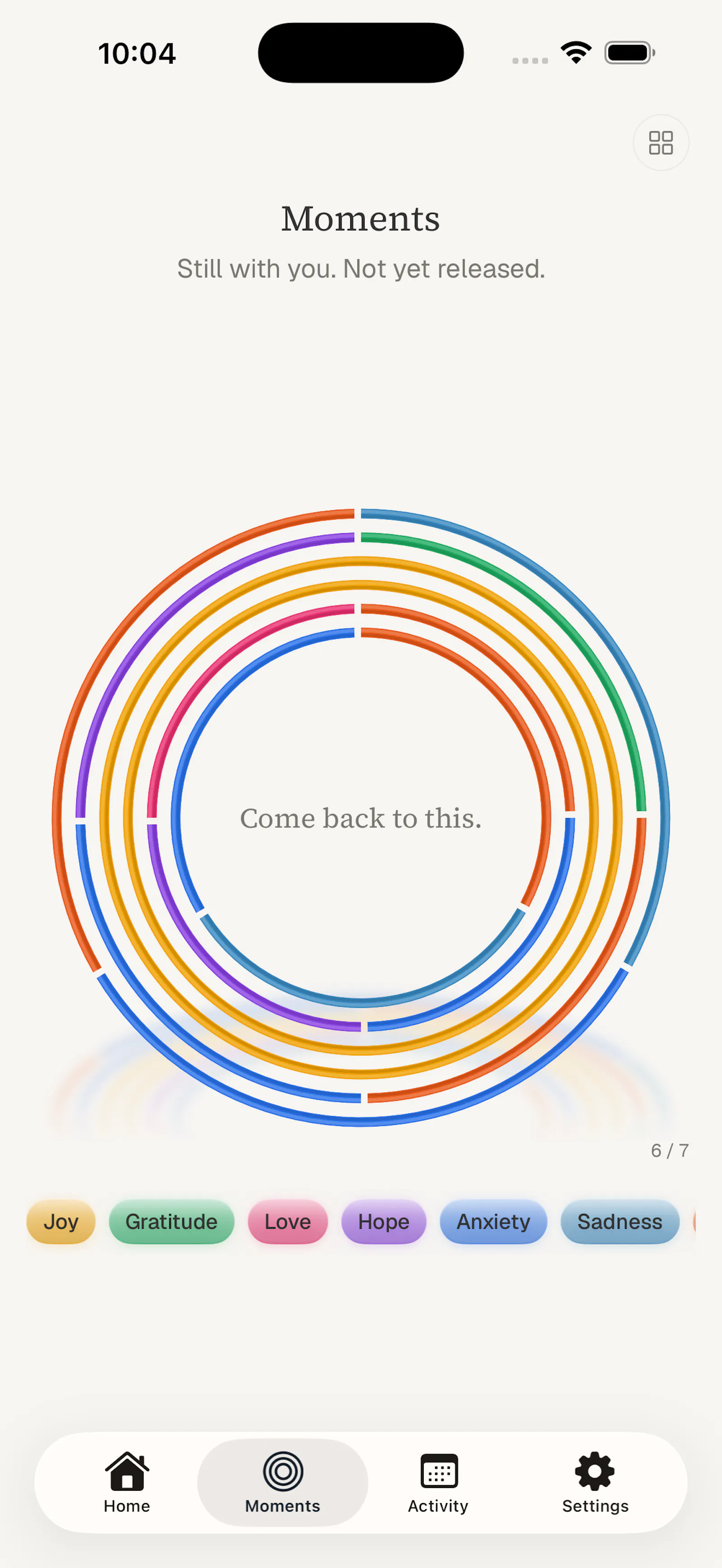 Salwa — Feel it. Sit with it. Let it go. screenshot 5