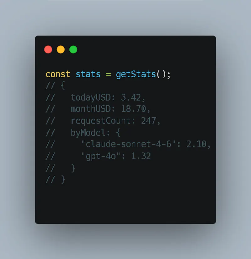 llm-cost-guard screenshot 2