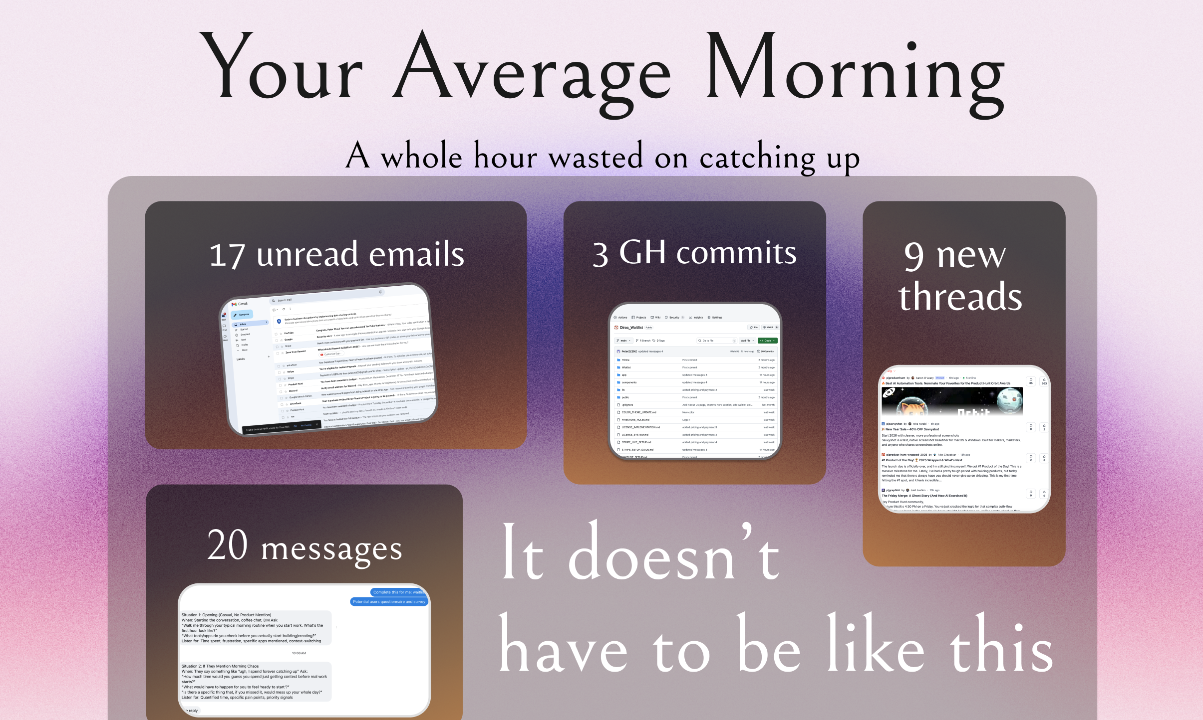 Dirac - Screenshot 2 showing product features and functionality