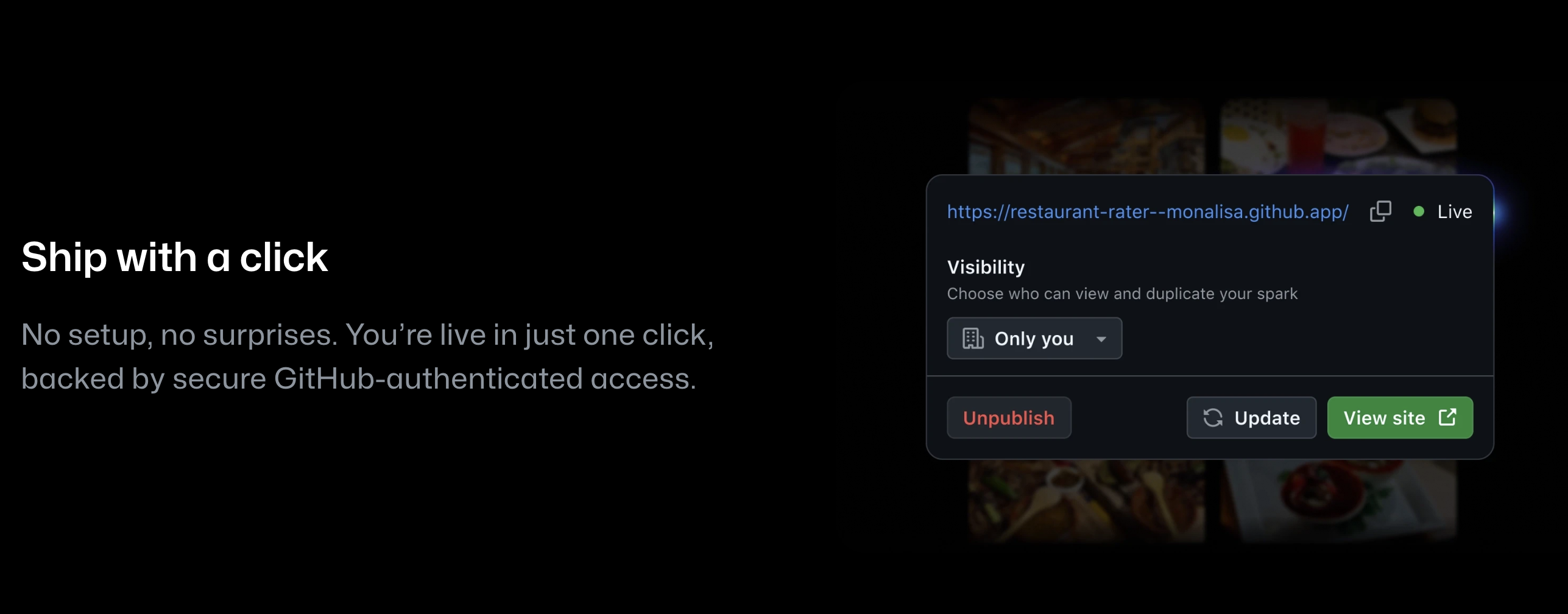 GitHub Spark - AI platform for building + deploying full-stack apps media 4