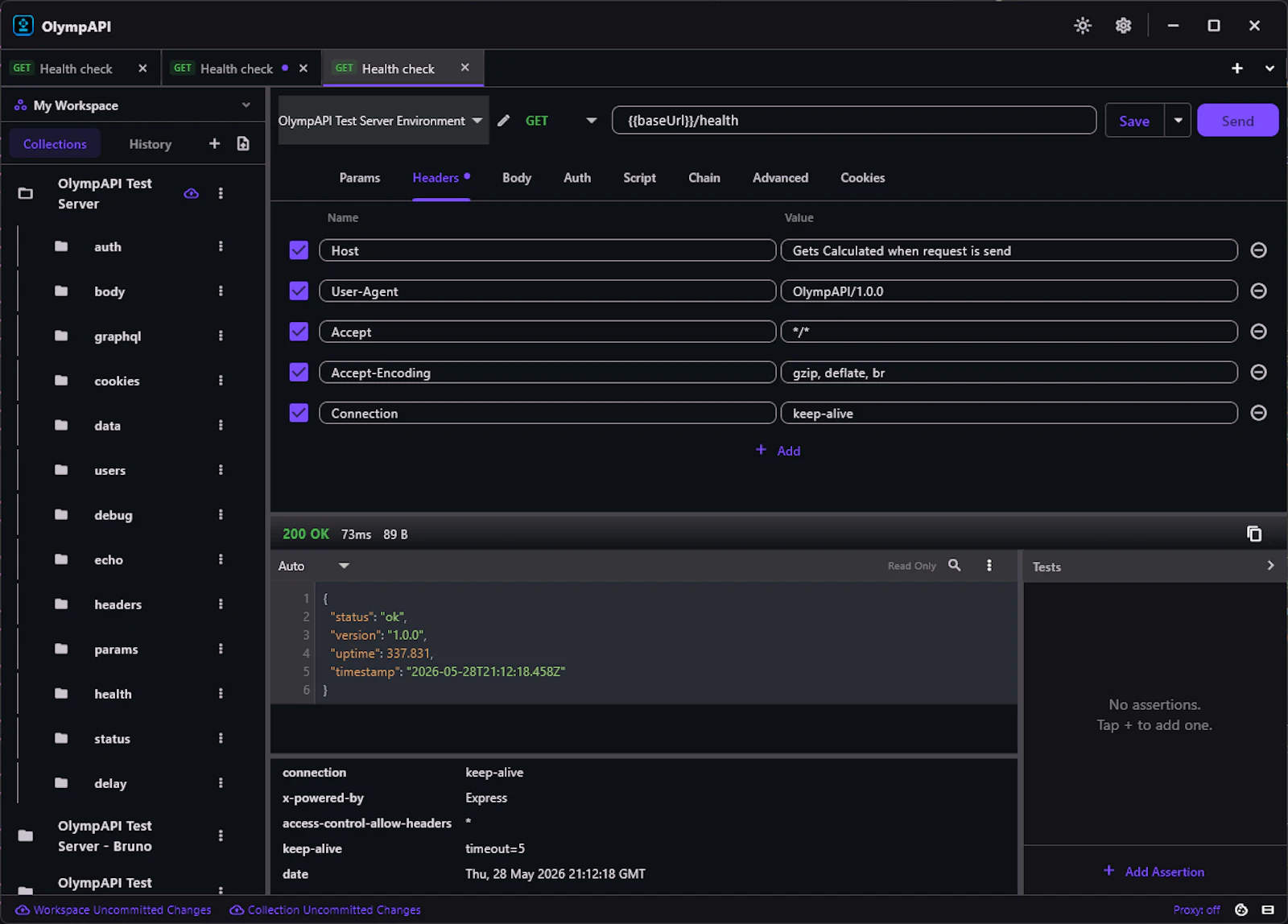 OlympAPI screenshot 6