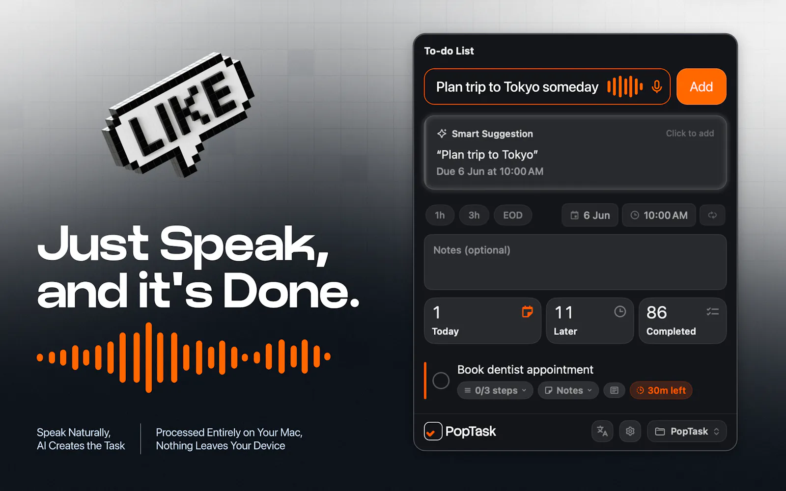 PopTask for Apple screenshot 3