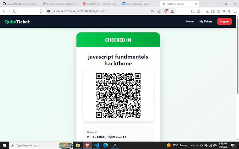 Event-Ticket-mangment-system screenshot 5