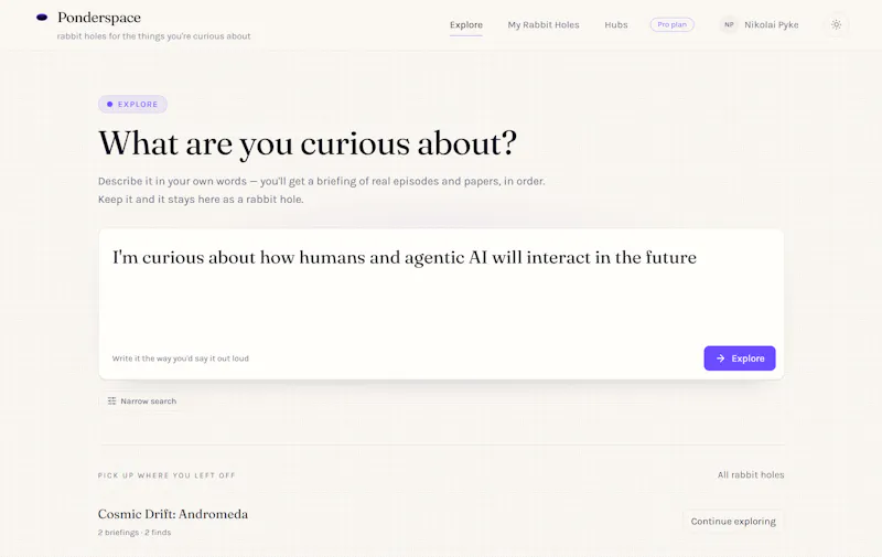 Ponderspace screenshot 2