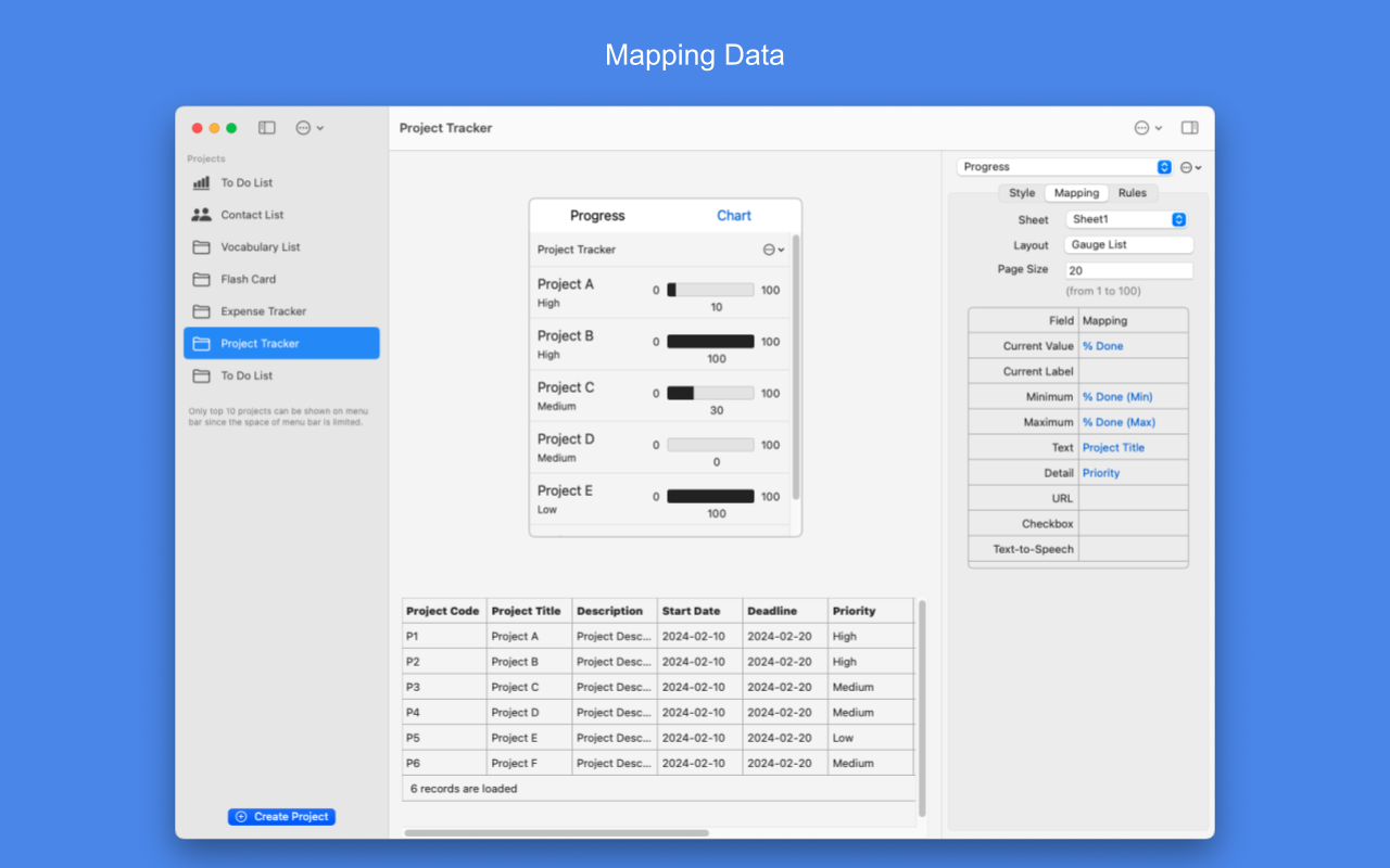 Media Menubargrid - Ubah Lembaran Google ke Aplikasi Bar Menu Mac 5