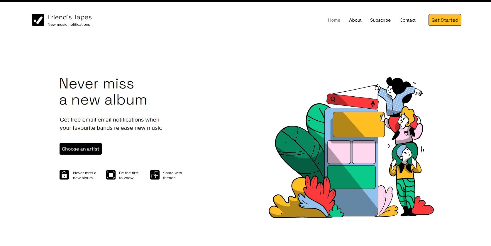 Friend's Tapes gallery image