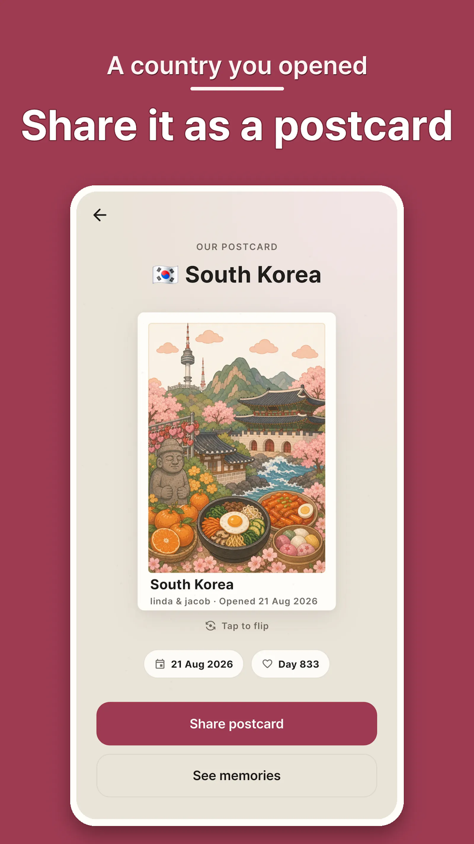 Scratchy Us — A world map for two screenshot 7