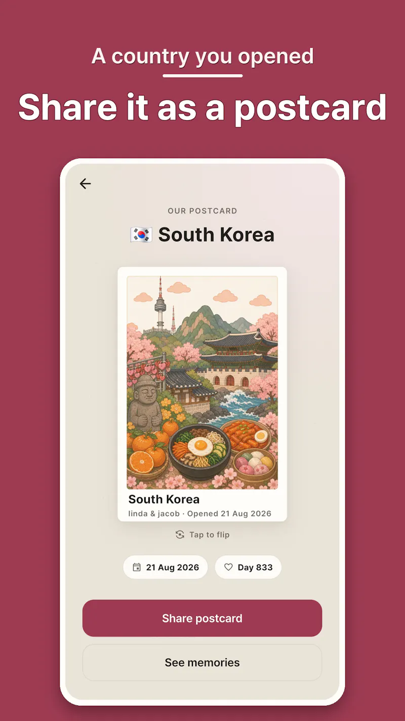 Scratchy Us — A world map for two screenshot 7