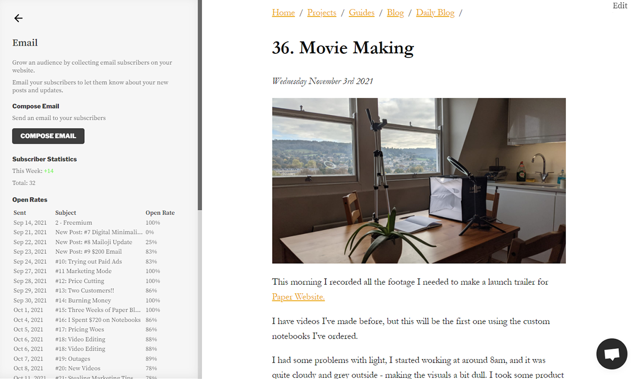 Paper Website gallery image
